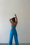 Alba Crop+Pantolon Takım Mavi