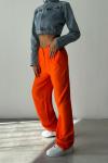 Molina Crop Jean Ceket  Mavi
