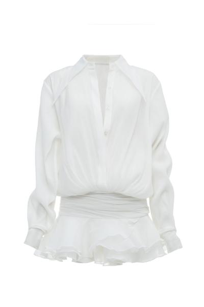 Roma Mutty Tasarım Elbise Beyaz