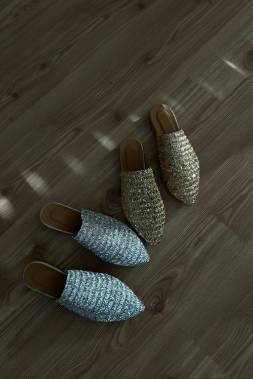 Jadira Gümüş Terlik gümüş