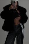 Zorya Kürk Ceket  Siyah