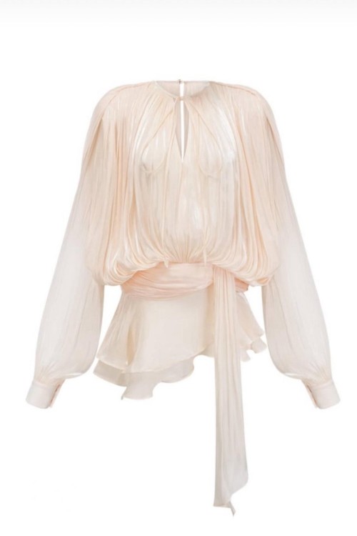 Barcelona Mini Yaka İp Detay Elbise  Bej