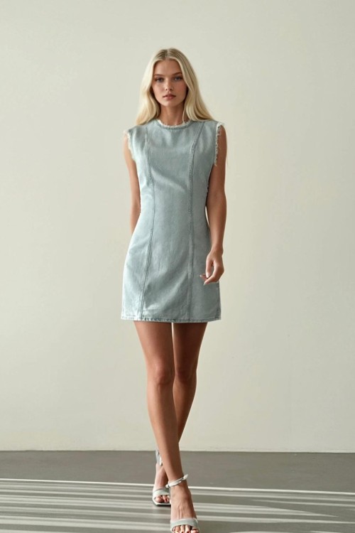 Misha Orj Marka Jean Elbise Mavi