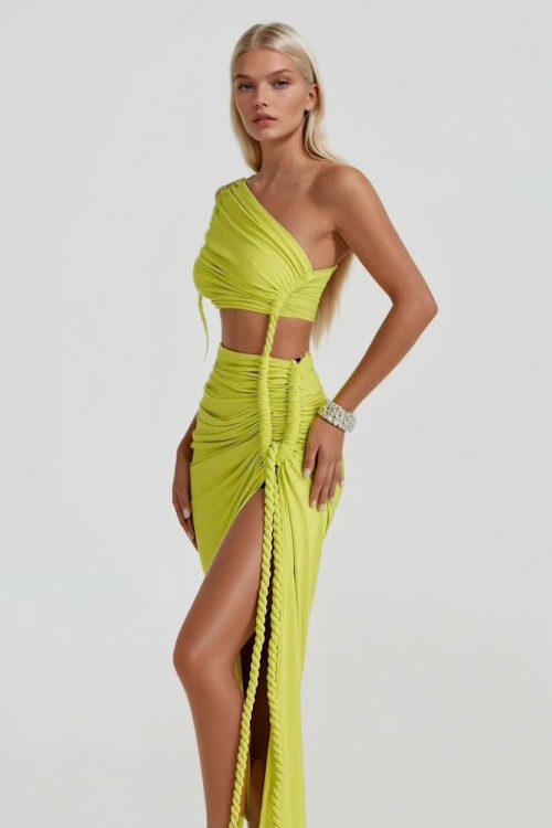 Gump Tasarım Elbise Yeşil