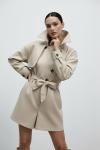 Elya Özel Tasarım Trench Tulum Haki Bej