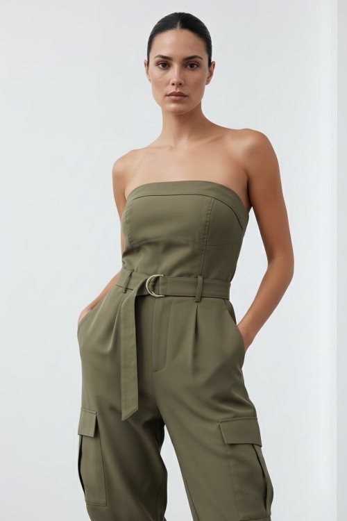 Zara Straples Pilot Tulum Haki