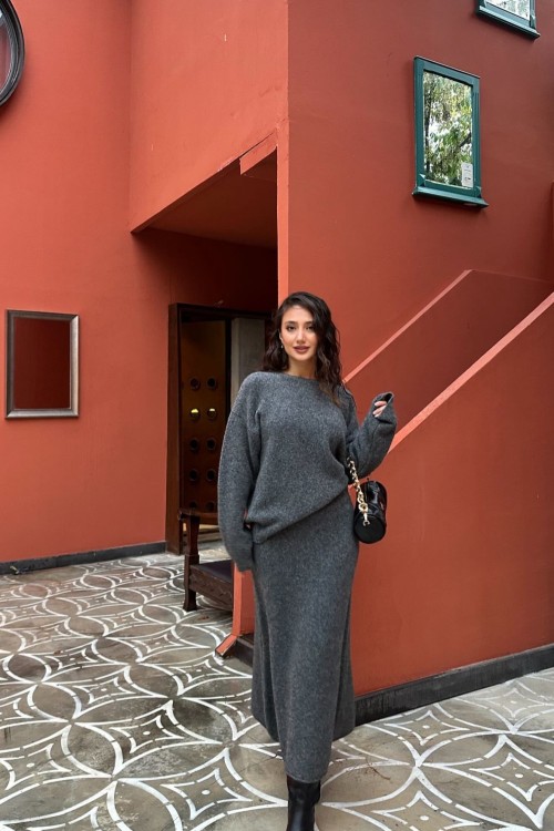 Vita Triko Takım  Gri