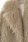 Bria İthal Tiftik Maxi Kürk Kahverengi