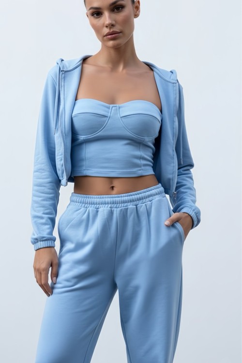 Nysa Tasarım 3lü Set Mavi