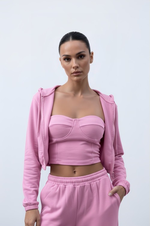 Nysa Tasarım 3lü Set Pembe