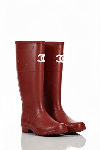 Candy Su Geçirmez Yagmur Cizmesi Bordo