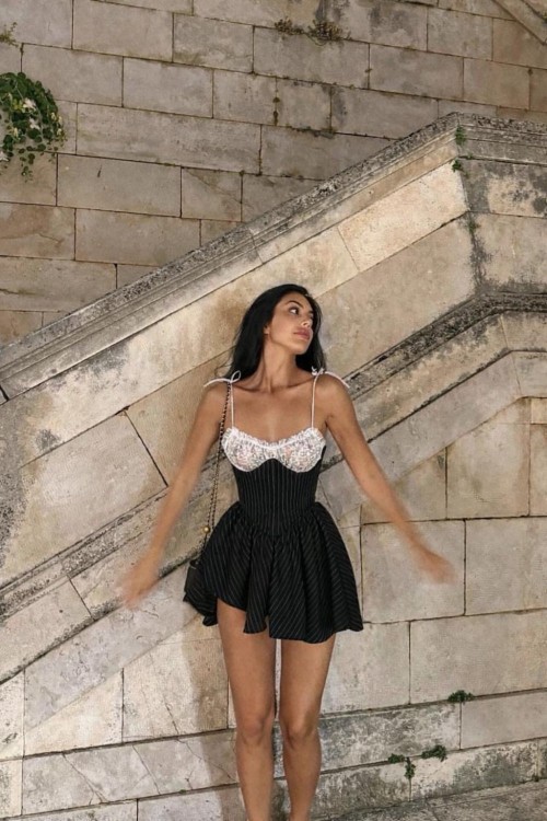 Verona Tasarım Elbise Siyah