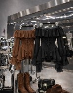 Laos Tasarım Mini Tulum Elbise  Siyah