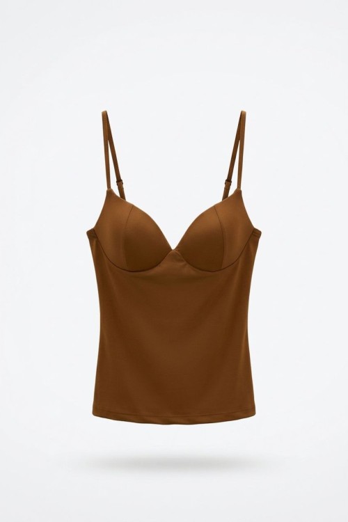 Ulm Gloplu İthal Askılı Crop Taba