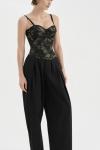 Naft Kamuflaj Corset Yeşil