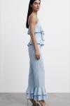 Florence Bluz Ve Pantolon ikili Set Bebe Mavisi