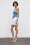Boly Denim Korse Etek 2li Set  Mavi