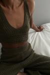 Katya İthal  Tops+Pantolon Triko Takım Haki