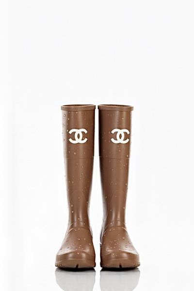 Candy Su Geçirmez Yagmur Cizmesi  Sütlü Kahve