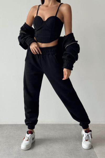 Devany Tasarım 3lü Set Siyah