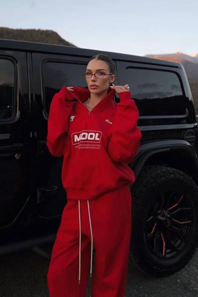 Gaia Eşofman Set  Kırmızı