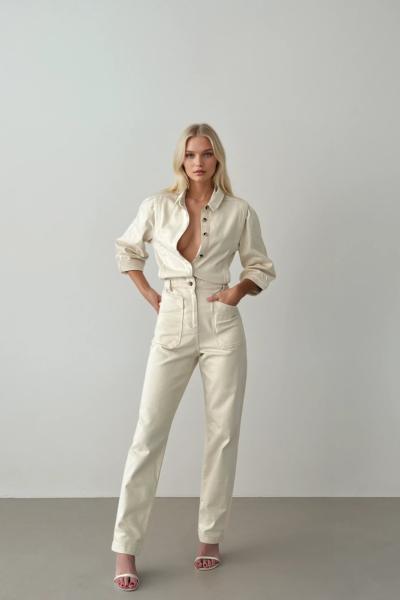 Hush Orjinal İthal Tulum Bej