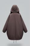 Kuba ithal Oversize Parka  Kahverengi