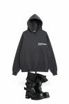 LİORA oversize yıkamalı hoodie  Antrasit