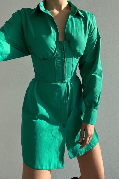 Losa Korse - Gömlek Takım Yeşil