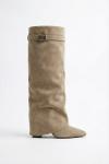 Milia Suet Tokali Cizme  Bej