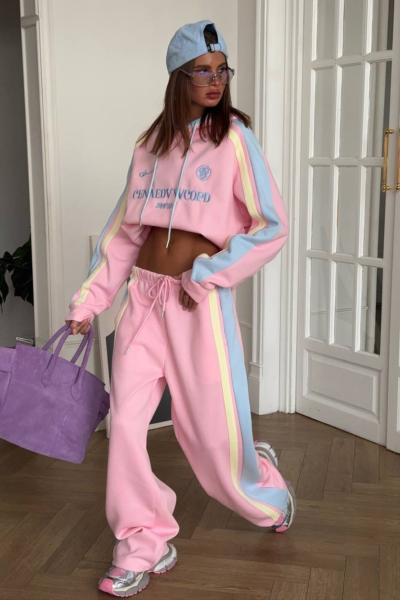 Nyla Oversize Takım Pembe