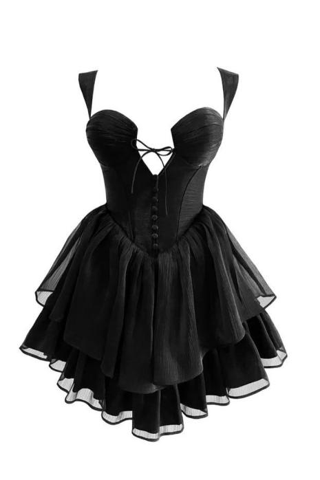 Olia New Dress  Siyah