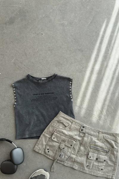 Sali Orj Marka Kargo Etek Bej