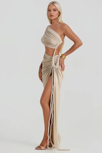 Gump Tasarım Elbise Bej
