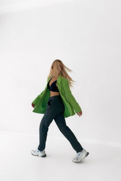 Julita Keten Blazer  Jacket  Yeşil