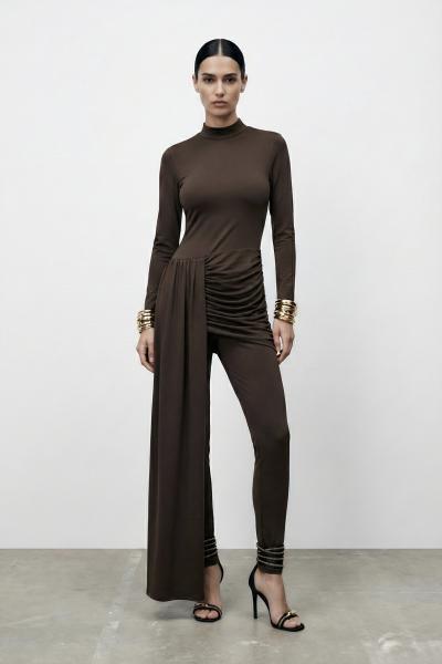 Kiki Tasarım Tulum Kahverengi