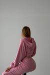 Prisca Yıkamalı Relax Eşofman Takımı Pembe
