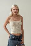 Monica Omuz Bağlamalı Lase Croptop  Bej