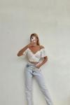 Lexy Mom Fit Jean Pantolon  Açık Mavi
