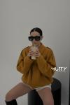 Caris Oversize Süet Ceket Camel