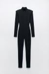 Mia Vatkali Basic Catsuit  Siyah