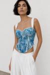 Clara İthal Korse Mavi