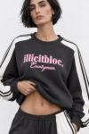 Lea 2 li Sweat Alt Takım  Gri
