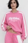 Lea 2 li Sweat Alt Takım  Pembe