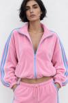 Vivienne 2 li Yumşak Kadife Oversize Takım  Pembe