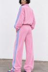 Vivienne 2 li Yumşak Kadife Oversize Takım  Pembe