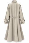 Maxi Boy Salas Trenchcoat Esla  Taş Rengi