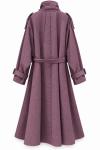 Maxi Boy Salas Trenchcoat Esla  Bordo