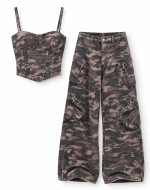 Soly Büstiyer + Pantolon Set Nefti Yeşili
