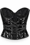 Nice Premium Gotik Korse Siyah